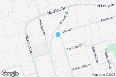 Map image of the property - 541 W Loop Dr