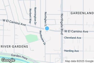 Map image of the property - 640 W El Camino Ave