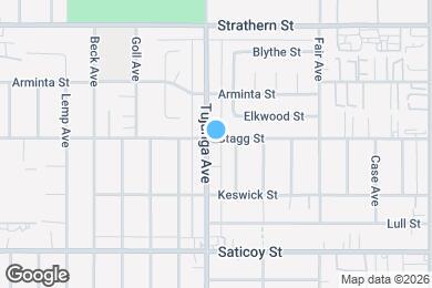 Map image of the property - 7758 Tujunga Ave