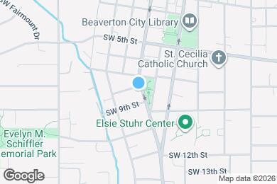 Map image of the property - 5325 SW Watson Ave