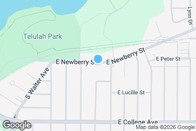 Map image of the property - 1897 1/2 E Newberry St