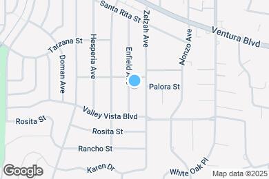 Map image of the property - 4934 Enfield Ave