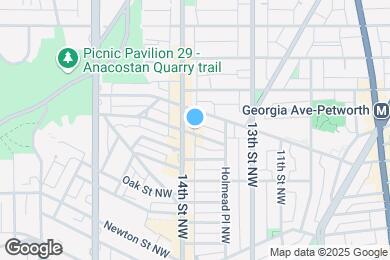 Map image of the property - Polished Columbia Heights home with outdoo...