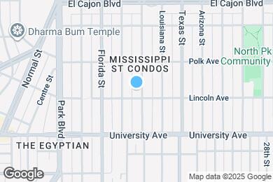 Map image of the property - 4020 Mississippi St