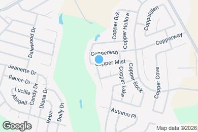 Map image of the property - 9422 Copper Mist