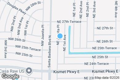 Map image of the property - 2601 NE Juanita Pl