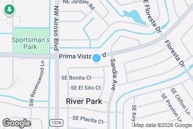 Map image of the property - 117 SE Solaz Ave