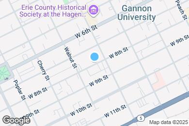 Map image of the property - 418 W 8th St