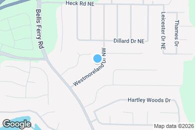 Map image of the property - 3865 Westmoreland Dr NW
