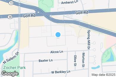 Map image of the property - 555 Hill Dr
