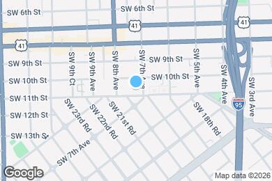 Map image of the property - 721 SW 11th St
