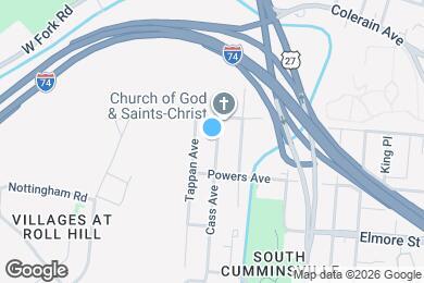 Map image of the property - 3927 Cass Ave