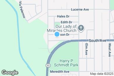 Map image of the property - 1527 South Ave