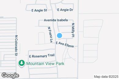 Map image of the property - 1429 E Avenida Fresca