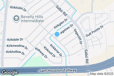 Map image of the property - 10402 Sagetree Dr
