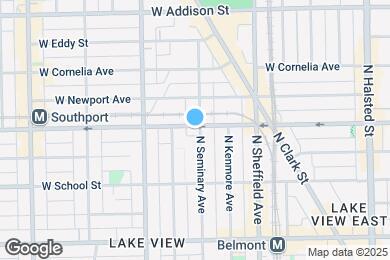 Map image of the property - 3358 N Seminary Ave