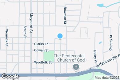Map image of the property - 1041 Hall St