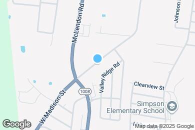 Map image of the property - 945 W Madison St