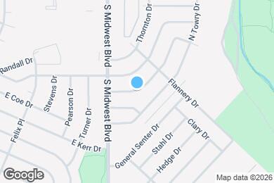 Map image of the property - 628 E Frolich Dr