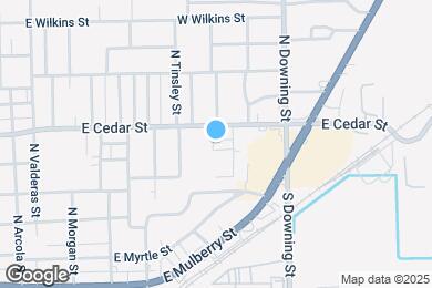 Map image of the property - Chateau Apartments