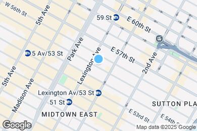 Map image of the property - 141 E 55th St