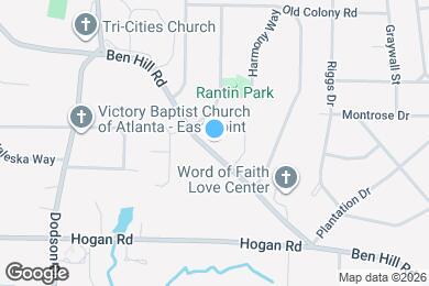 Map image of the property - 2523 Ben Hill Rd