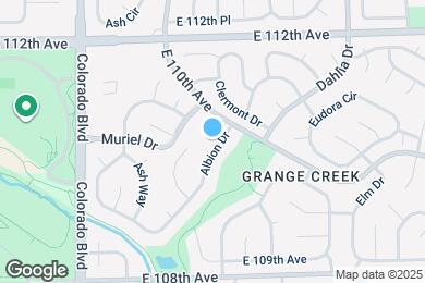 Map image of the property - 10965 Bellaire Cir