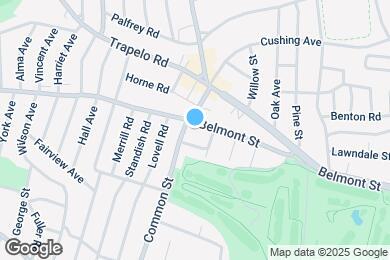 Map image of the property - 550 Belmont St