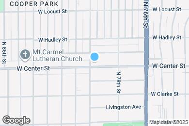 Map image of the property - 7922 W Center St