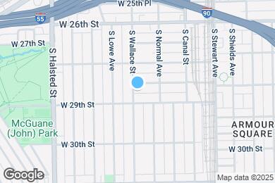 Map image of the property - 2845 S Wallace St