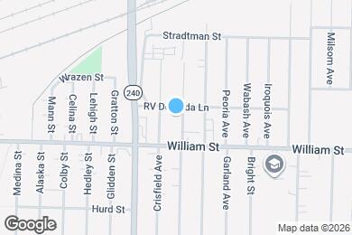 Map image of the property - 34 Warsaw St