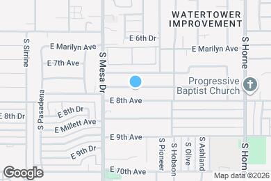 Map image of the property - 463 E 7th Dr