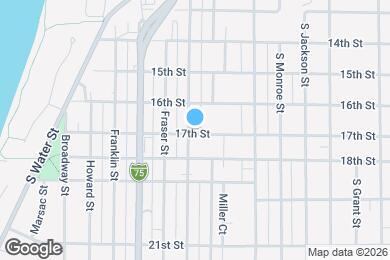 Map image of the property - 519 Fitzhugh St