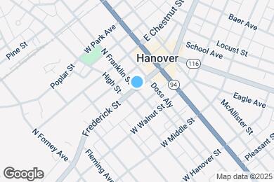 Map image of the property - 432 S Franklin St