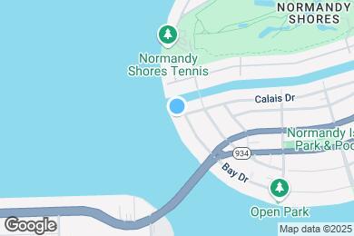 Map image of the property - 2200 Bay Dr