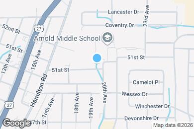 Map image of the property - 1921 51st St