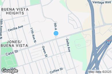 Map image of the property - 2108 9th Ave N