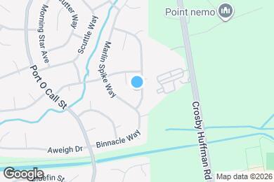Map image of the property - 16823 S Lighthouse Dr