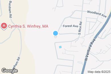 Map image of the property - 1210 Woodland Ave