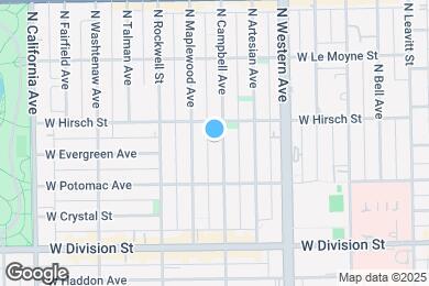 Map image of the property - 1340 N Campbell Ave