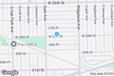 Map image of the property - 6514 28th St