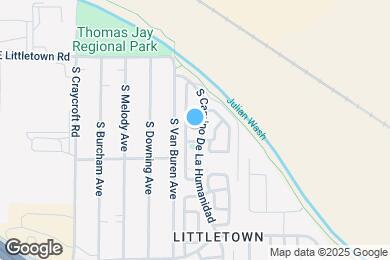 Map image of the property - 5732 E Camino De Las Iguanas