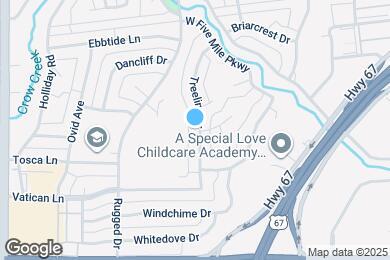 Map image of the property - 3923 Treeline Dr
