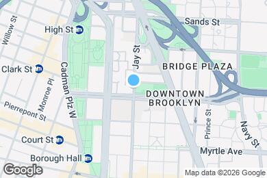 Map image of the property - 270 Jay St