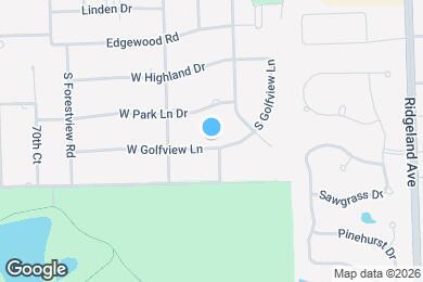 Map image of the property - 6722 W Golfview Ln
