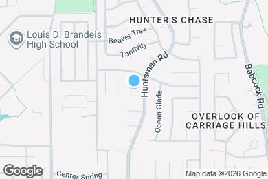 Map image of the property - 13018 Chimney Oak Dr