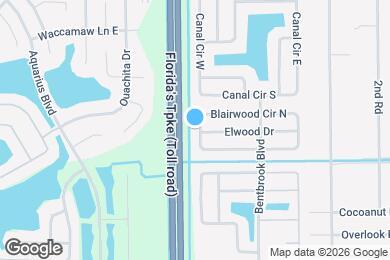 Map image of the property - 7854 W Blairwood Cir