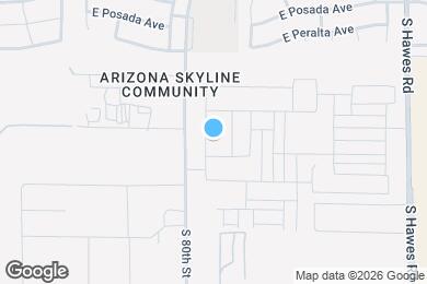 Map image of the property - 3315 S Piedra Cir