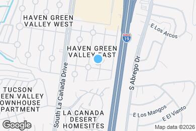 Map image of the property - 436 S Paseo Cerro