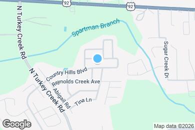 Map image of the property - 4426 Country Hills Blvd